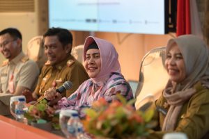 Halal Bihalal Bapenda Kota Makassar, Indira Yusuf Ismail Beri Semangat Kekompakan