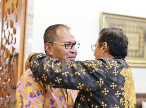 Danny Pomanto Sambut Silaturahmi Wakil Ketua MPR RI Fadel Muhammad di Makassar