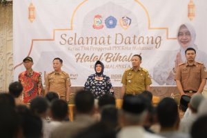 Ketua TP PKK Kota Makassar Perkuat Sinergi Lewat Halal Bihalal di Kecamatan Tamalanrea