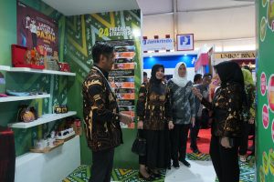 Hari Pertama ICE Apeksi 2024, Pengunjung Booth Kota Makassar Tembus Seribuan Orang