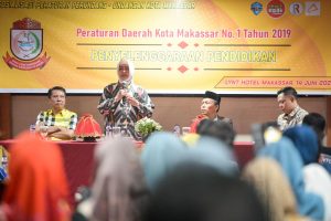 Ketua TP PKK Kota Makassar Dorong Sosialisasi Perda untuk Peningkatan Kualitas Pendidikan di Makassar