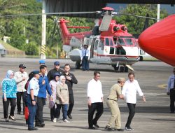 Danny Pomanto-Indira Antar Presiden Jokowi Bertolak ke Jakarta Pasca Kunker di Sulsel