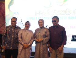 Indira Bareng Danny Sambut Kajari Makassar yang Baru Nauli Rahim dan Lepas Andi Sundari