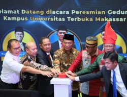 Diresmikan Menko PMK Muhajir Efendi, Danny Pomanto Harap Kehadiran Gedung Baru Universitas Terbuka Makassar Cetak SDM Berkualitas