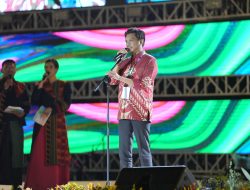 Pj Sekda Firman Pagarra Launching Logo Makassar Fashion Week