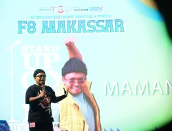 F8 Makassar Hadirkan Panggung Stand Up Comedy Hibur Masyarakat