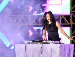 Dj Asal Makassar Maya Yulanda Tutup Kemeriahan Panggung Utama F8 Makassar di Malam Ketiga