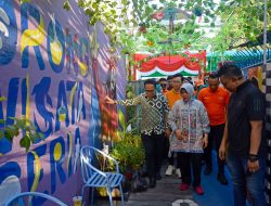 Indira Yusuf Ismail Apresiasi Transformasi Lorong Wisata Ceria di Rappocini