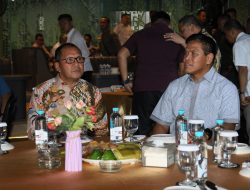 Kunjungan Kerja di Kota Makassar, Danny Pomanto Dinner Bareng KSAL Laksamana TNI Muhammad Ali