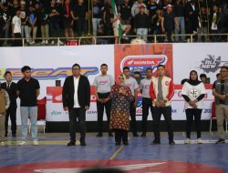 Indira Yusuf Ismail Buka Turnamen Basket Honda DBL with Kopi Good Day Sulawesi Selatan