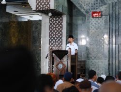 Pjs Arwin Azis Ajak Jemaah Masjid Al-Markaz Wujudkan Suasana Damai di Pilkada Serentak