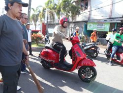 Sabtu Bersih, Pjs Wali Kota Pantau Tiga Kecamatan Mengendai Scooter Matic