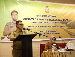 Pj Sekda Kota Makassar Buka FGD Akuntabilitas Pengelolaan Aset BUMD