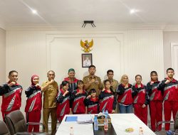 Pjs Wali Kota Makassar Lepas Tim Taekwondo Balaikota ke Kejuaraan Nasional KBPP Polri Jatim Cup