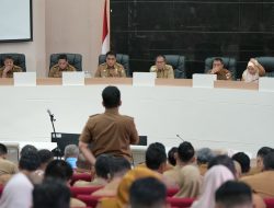 Rakor Perdana Setelah Cuti Kampanye, Danny Kembali Tekankan Tingkatkan Kinerja OPD, Jangan Terlibat Politik