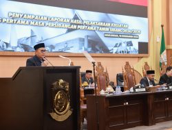 Pj Sekda Irwan Adnan Mengpresiasi dan Mengatensi Laporan Hasil Reses Anggota DPRD Kota Makassar