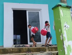 Banjir Surut, Warga Blok 8 Kelurahan Manggala Mulai Kembali ke Rumah