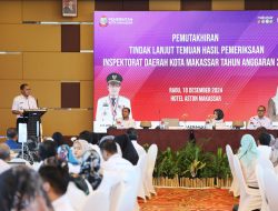 Pemuktahiran Data Tindak Lanjut Temuan Hasil Pemeriksaan, Danny Pomanto Puji Aplikasi Sipakatau Inspektorat