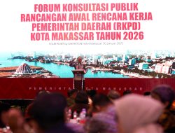 Danny Pomanto Buka Forum Konsultasi Publik Rancangan Awal RKPD Kota Makassar Tahun 2026