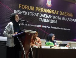 Forum Perangkat Daerah Inspektorat Makassar 2025, Tekankan Tata Kelola Pemerintahan yang Bersih dan Akuntabel