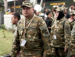 Tampil dengan Seragam Loreng, Munafri Antusias Jalani Retret di Akmil