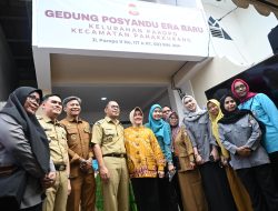Indira Yusuf Ismail Dampingi Danny Pomanto Resmikan Posyandu Era Baru di Kelurahan Paropo