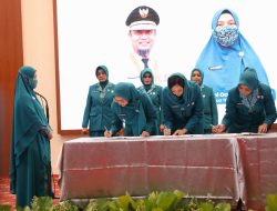 Dilantik Ketua TP PKK Provinsi, Melinda Aksa Resmi Jabat Ketua TP PKK Makassar