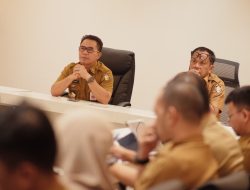 Pj Sekda Irwan Adnan Pimpin Rapat TAPD Tindak Lanjut Inpres Tentang Anggaran