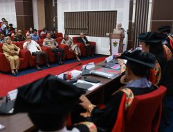 Wakil Wali Kota Makassar Hadiri Sidang Promosi Doktor Inspektur Daerah Kota Makassar di Unhas