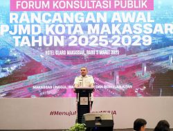 Wali Kota Makassar Buka Forum Konsultasi Publik Rancangan Awal RPJMD 2025-2029
