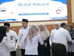 Hadiri Halal Bihalal Bersama Pendidik Makassar, Melinda Aksa: Pentingnya Kolaborasi Pendidikan dan Keluarga