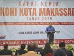 Munafri Dorong KONI Maksimalkan Peran Sosial Olahraga dan Prestasi