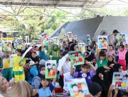 250 Anak PAUD Meriahkan Lomba Mewarnai Peringatan Hari Anak Nasional