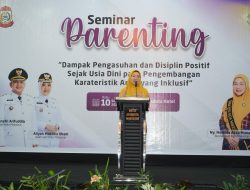 Buka Seminar Parenting, Bunda PAUD Makassar Dorong Orang Tua Terapkan Disiplin Positif Sejak Usia Dini