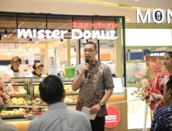 Resmikan Mister Donut, Sekda Zulkifly Harap Beri Pertumbuhan Ekonomi Makassar