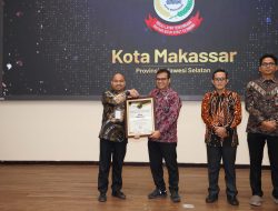 Makassar Raih Penghargaan Gadjah Mada Digital Transformation Governance Index Awards 2025