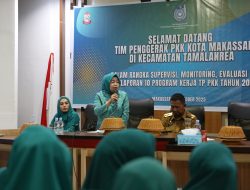 TP PKK Kota Makassar Gelar SMEP di Kecamatan Tamalanrea, Dorong Penguatan Pelaporan dan Sinergi Program