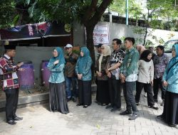 Wujudkan Makassar Zero Waste, Melinda Aksa Tinjau Pengelolaan Sampah Kecamatan Mamajang