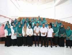 TP PKK Kota Makassar Ajak TP PKK Sangkarrang Edukasi Risiko Pernikahan Dini dan Optimalkan Potensi Laut Tekan Stunting