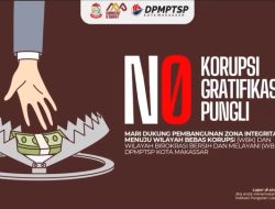 DPMPTSP Makassar Hadirkan Layanan Bersih, Tanpa Gratifikasi