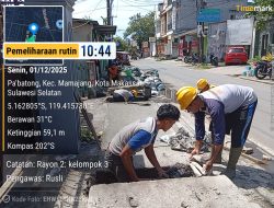 Fokus Tindak Lanjuti Aduan di Aplikasi LONTARA+, Dinas PU Makassar Laksanakan Beberapa Giat Hari Ini