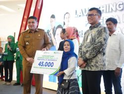 Plt. Disnaker Makassar Dampingi Wali Kota Makassar Hadiri Launching Program JHT