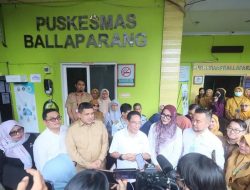 Wamen Kesehatan RI Lakukan Kunker Ke Puskesmas Ballaparang