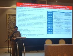 Wali Kota Munafri Buka Workshop Proyek Kota Nol Karbon Kolaborasi Makassar–Yokohama