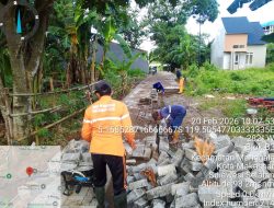Fokus Tindaklanjuti Aduan Masyarakat di LONTARA+, Dinas PU Makassar Lakukan Penempelan Jalan Berlubang, Perbaikan Trotoar dan Perbaikan Jalan Paving Blok