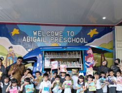 Dongkel With Mobile Library Dinas Perpustakaan Kota Makassar Hadir di TK Abigail Preschool
