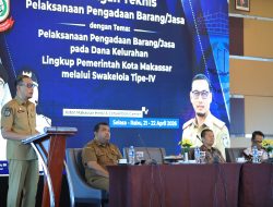 Buka Bimtek Pengadaan, Sekda Makassar Tekankan Percepatan Realisasi Dana Kelurahan