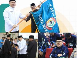 Kepala DPMPTSP Makassar Hadiri Pelepasan Kafilah Kota Makassar Dalam Ajang MTQ XXXIV Tingkat Provinsi Sulsel