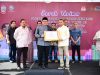 Kadisperkim Kota Makassar Dampingi Wali Kota Makassar  Dalam Serah Terima PSU Perumahan  Dari Pengembang Kepada Pemkot Makassar
