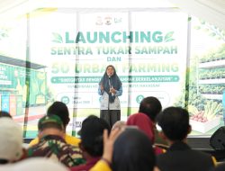 Ketua Dewan Lingkungan Hidup Launching Sentra Tukar Sampah dan 50 Urban Farming di Tallo